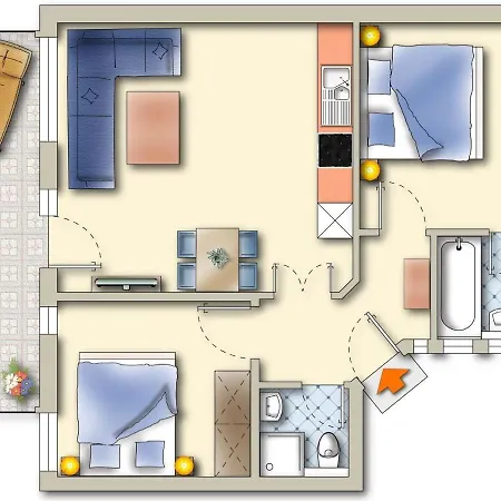 Komfort-Ferienwohnung Hansa By Meer-Ferienwohnungen Binz Exterior photo